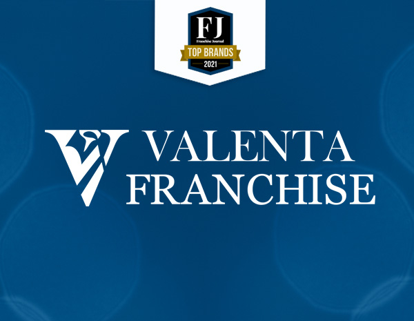 Press Release – Valenta Recognized as one of Franchise Journal’s Top Brands of 2021